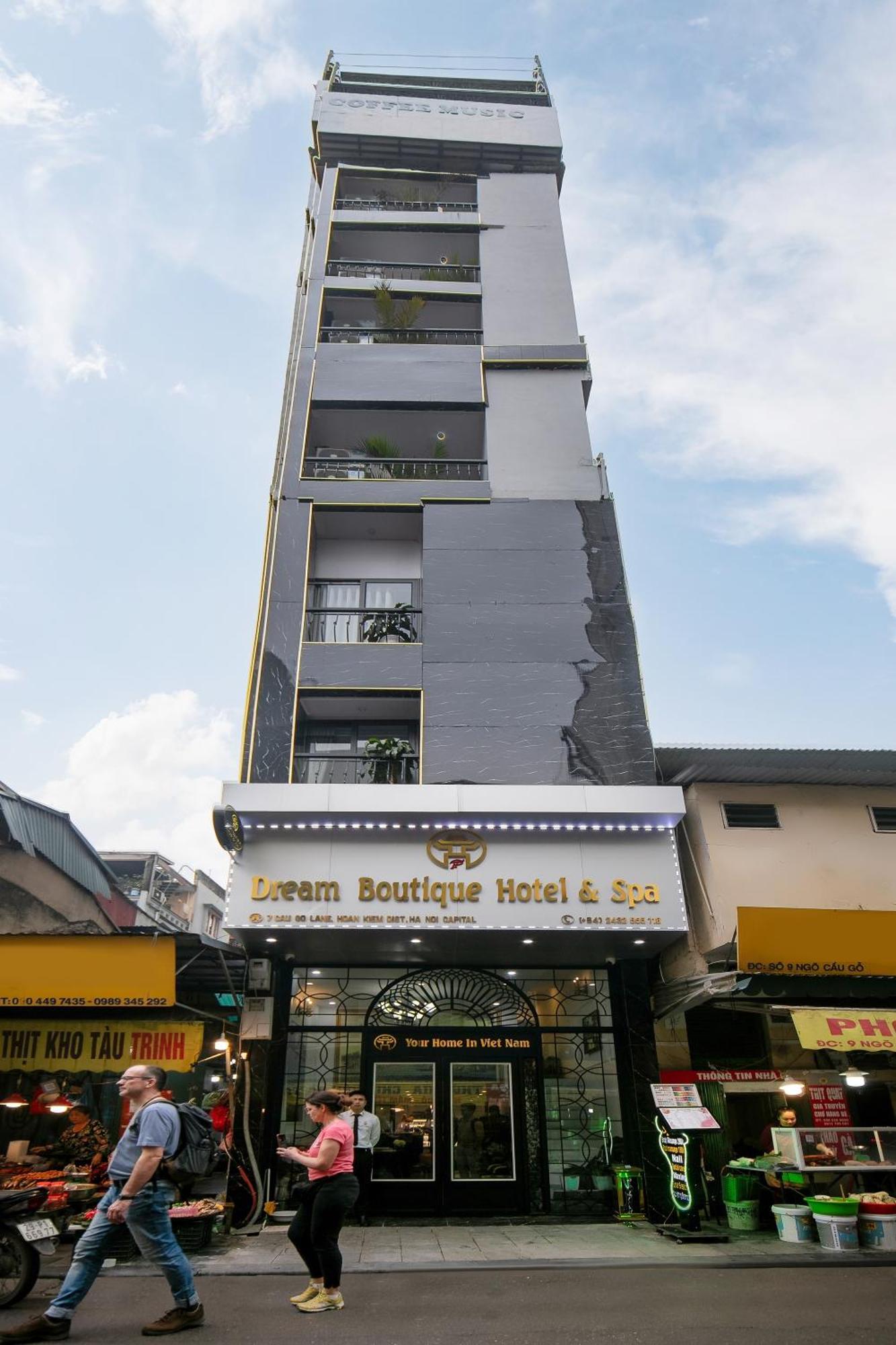 Dream Boutique Hotel & Travel & Spa - Hanoi Old Quarter Bagian luar foto