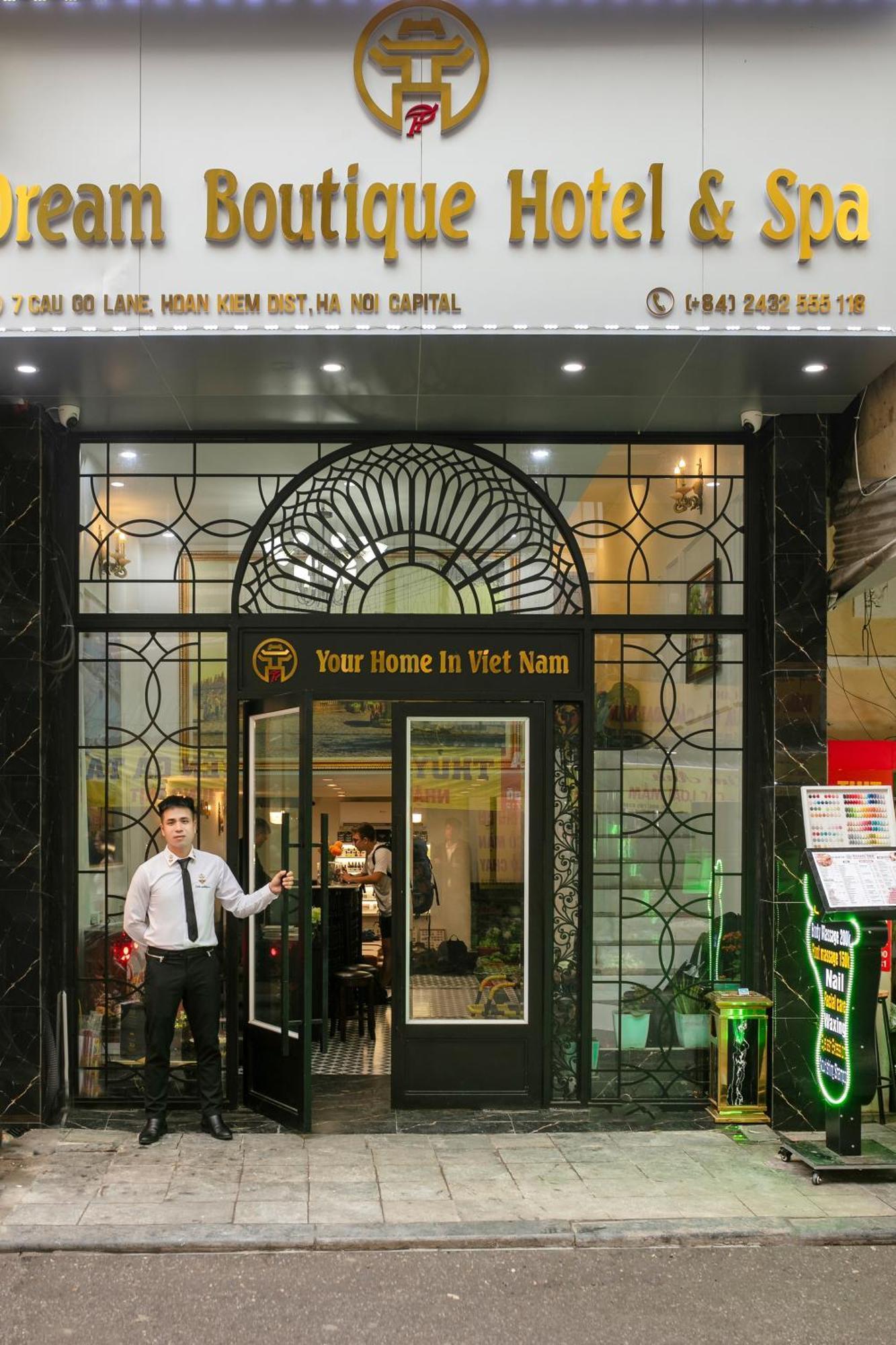 Dream Boutique Hotel & Travel & Spa - Hanoi Old Quarter Bagian luar foto